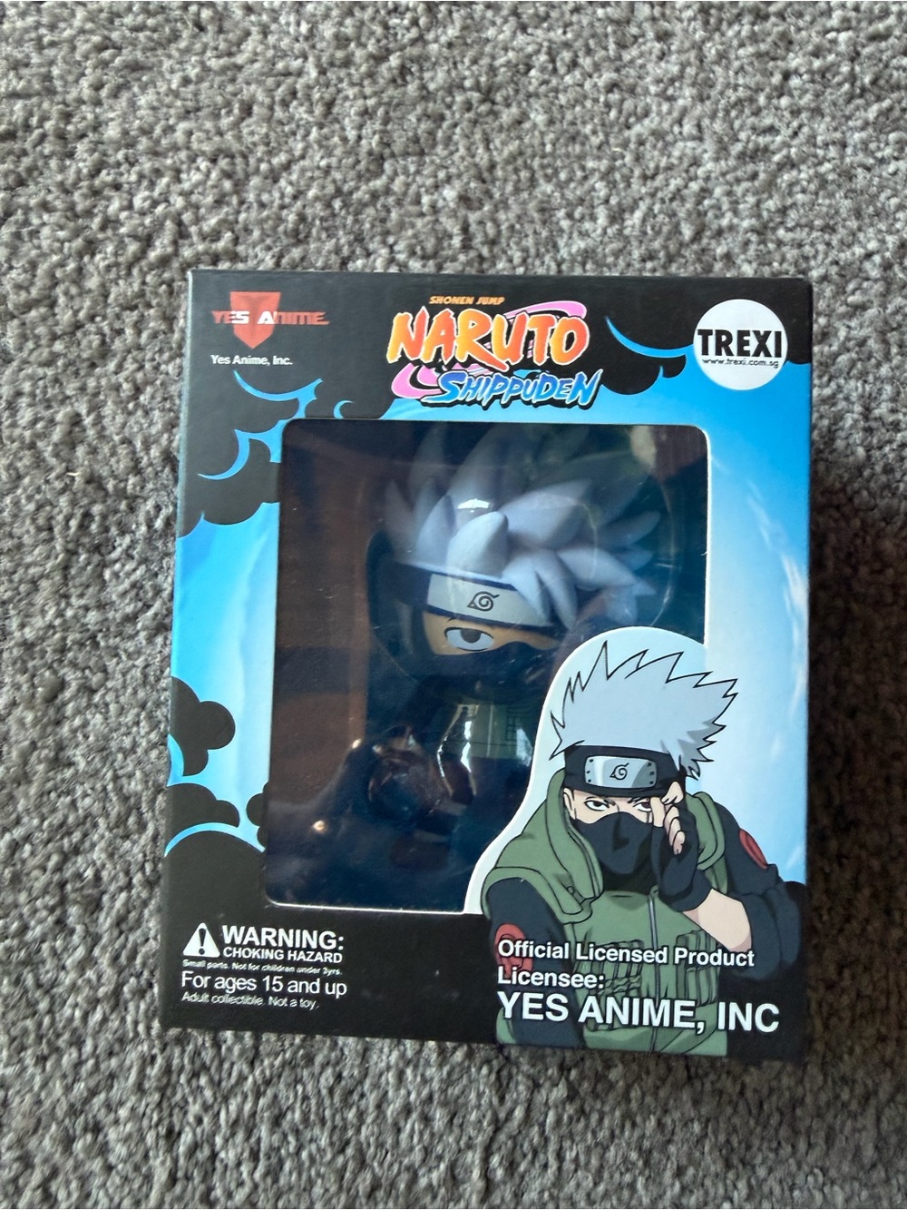 Yes Anime Naruto Shippuden Kakashi Collectible Figure - Gray